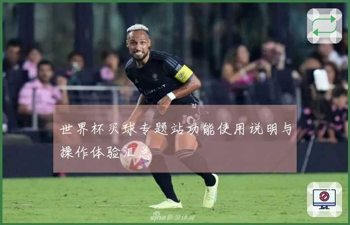 世界杯买球专题站功能使用说明与操作体验汇总